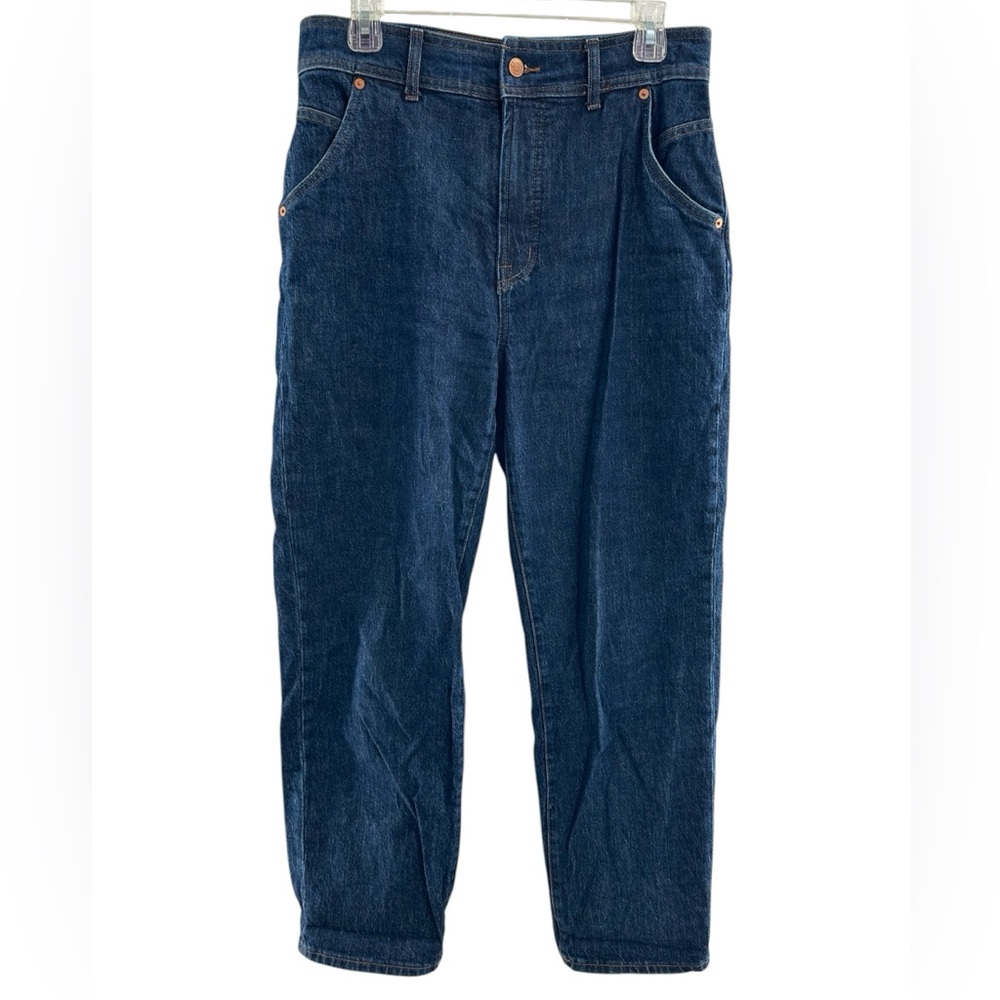 Madewell Women's Straight Leg Jeans - Dark Blue